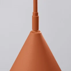 Væglampe LYS, okker, Ø 14 cm, metal, stik, E14
