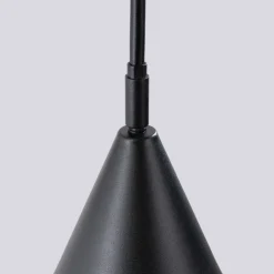 Væglampe LYS, sort, Ø 14 cm, metal, stik, E14