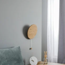 Væglampe Minimal i egetræ