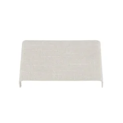 Væglampe Santana B, creme, tekstil, bredde 25 cm, G9