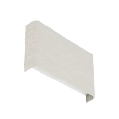 Væglampe Santana B, creme, tekstil, bredde 25 cm, G9