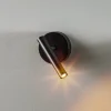 Væglampe Sopel Højde 15 cm, sort