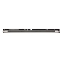 Væglampe Straight L, 122 cm, sort