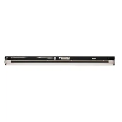 Væglampe Straight M, 92 cm, sort