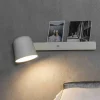 Væglampe Tila, svingbart hoved, hvid