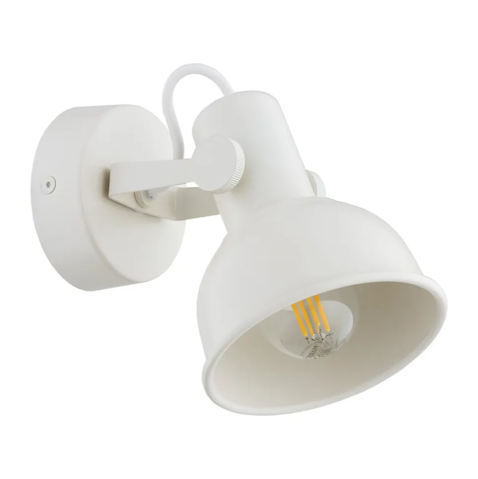 Væglampe Trogir, beige, Ø 11,5 cm, metal