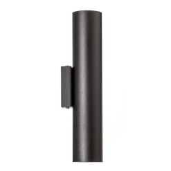 Væglampe Tube op/ned, sort