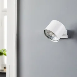 Vægspot Bot, hvid, bevægelig