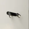 Vægspot Eye Spot med 2 lyskilder, sort