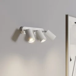 Vægspot Eye Spot med 3 lyskilder, hvid