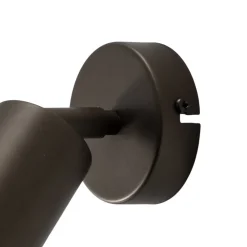 Vægspot Link, titan-guldfarvet, bredde 8 cm, stål
