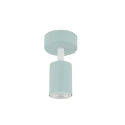 Vægspot Livia, grøn, 13 cm, metal, justerbar, GU10