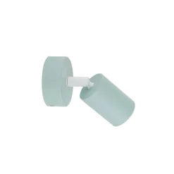 Vægspot Livia, grøn, 13 cm, metal, justerbar, GU10