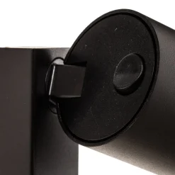 Vægspot Mono I med stik sort