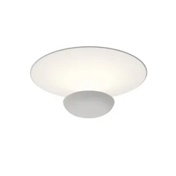 Vibia LED-loftslampe Funnel, hvid, aluminium, Ø 35 cm, 2.700K