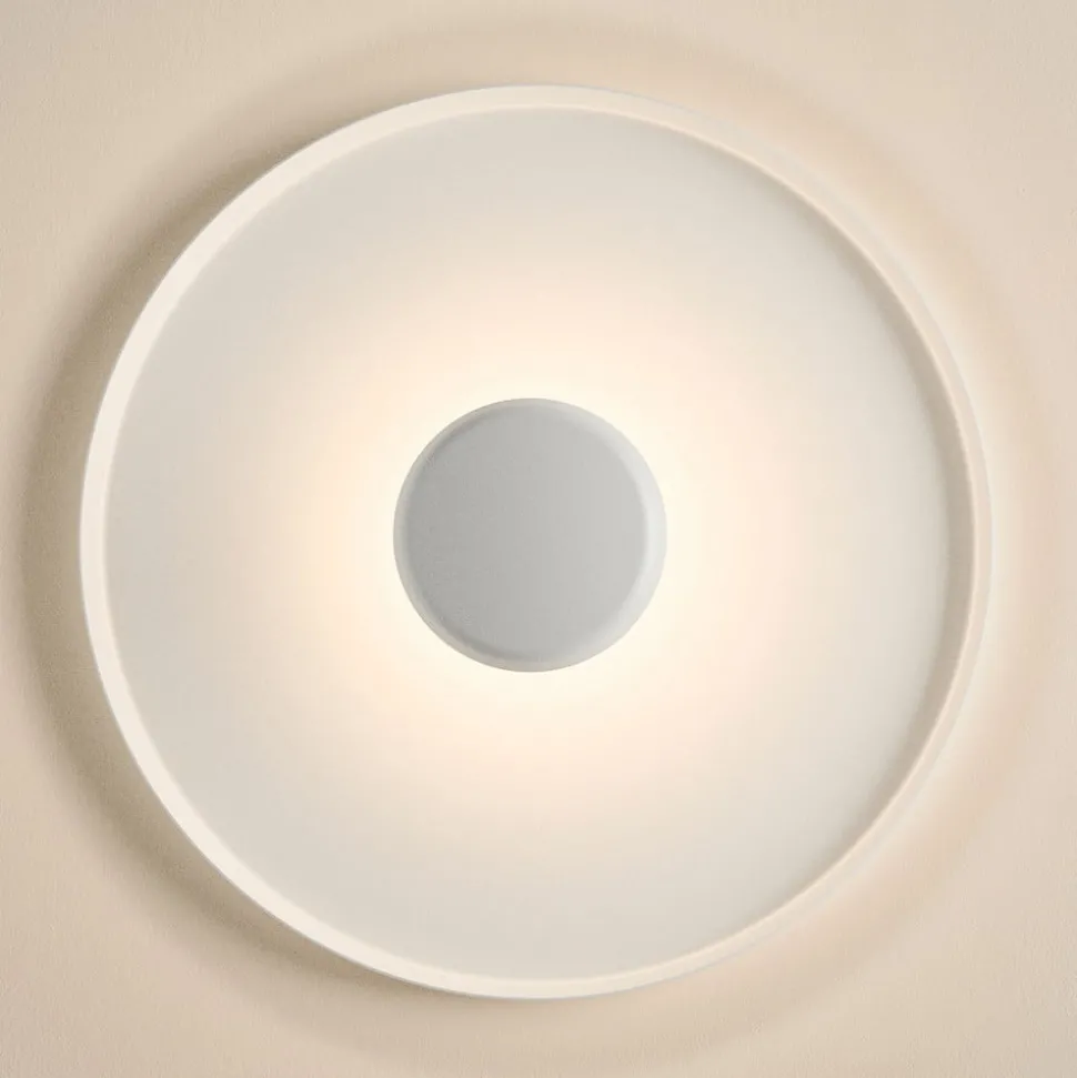 Vibia Top LED-væglampe Ø 60 cm hvid