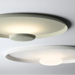 Vibia Top LED-væglampe Ø 60 cm hvid