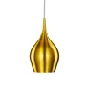 Vibrant hængelampe Ø 12 cm, guld