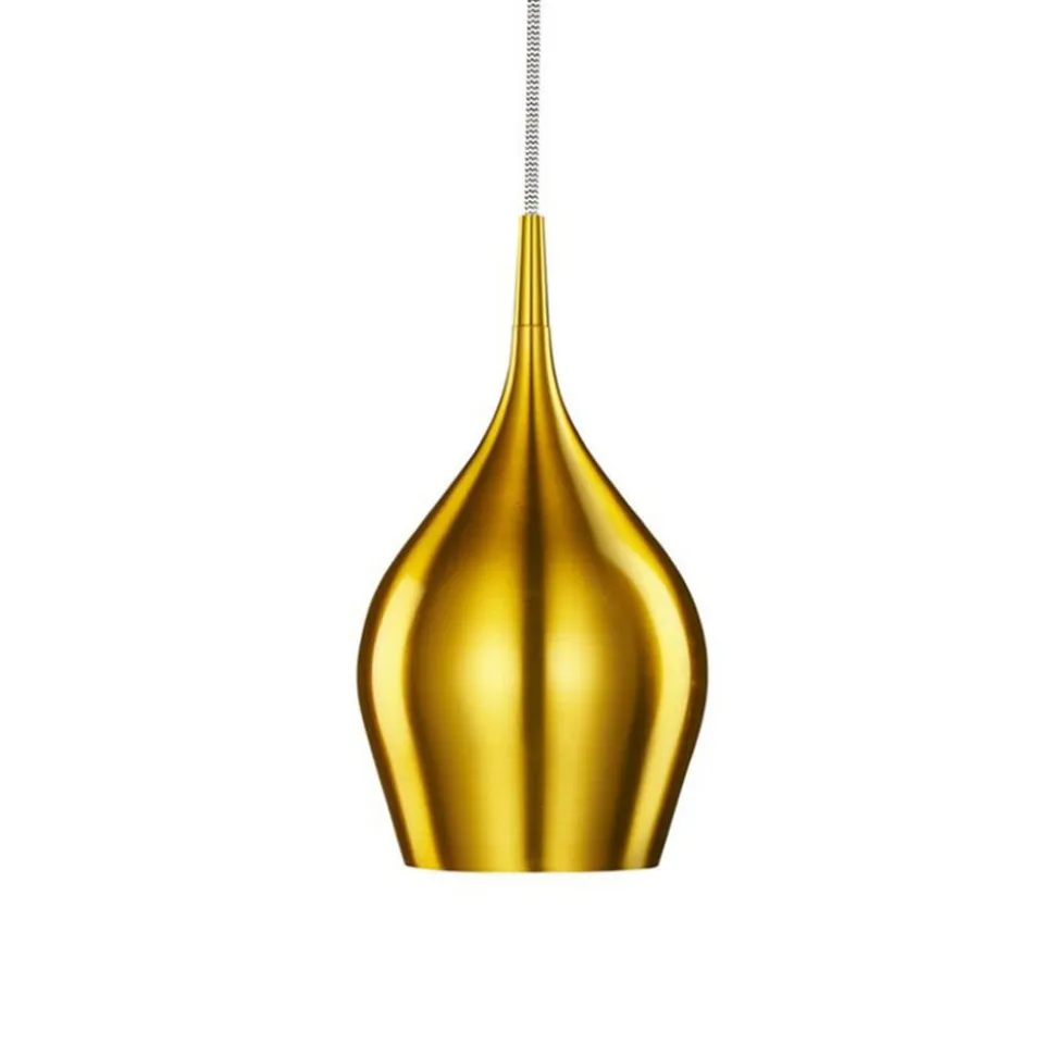 Vibrant hængelampe Ø 12 cm, guld