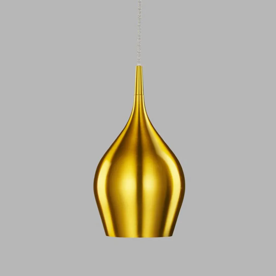 Vibrant hængelampe Ø 12 cm, guld