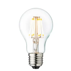 Vilkårlig LED-pære, E27 Ø 6 cm 5 W 2.200 K dæmpbar