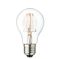 Vilkårlig LED-pære, E27 Ø 6 cm 3,5 W 2.200 K dæmpbar
