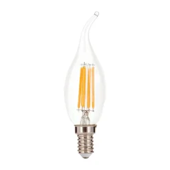 Vindstød LED-kerte E14 4,5 W Filament 827 dæmpes