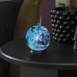 Vinterlandskab 3D-hologramkugle, 42 LED’er