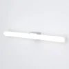 Visagist LED-spejllampe, holder i krom