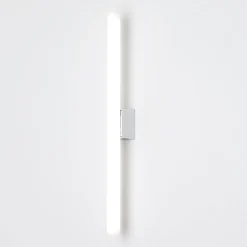Visagist LED-spejllampe, holder i krom