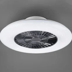 Visby LED-loftventilator, Ø 60 cm, Tunable White