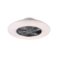 Visby LED-loftventilator, Ø 60 cm, Tunable White