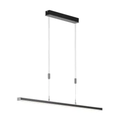 Vitan LED-pendel, sandsort, længde 115 cm, 2-lys, CCT