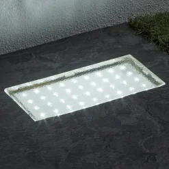 Walkover rektangulær LED-nedgravningslampe, 20 cm