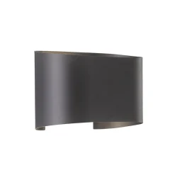 Wall LED-væglampe, 2 lyskilder, rund, sort