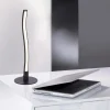 Wave LED-bordlampe 3.000K 30cm sort