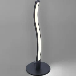 Wave LED-bordlampe 3.000K 30cm sort