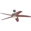 Westinghouse Bendan LED-ventilator vinge brun