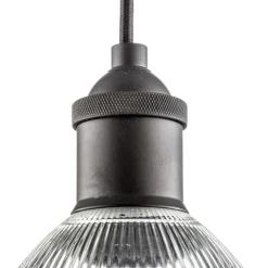 Westinghouse hængelampe 6338540, rillet glas