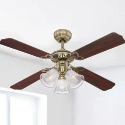 Westinghouse Princess Trio ventilator med lys