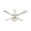 Westinghouse Princess Trio ventilator hvid 105 cm