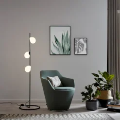 WEVER & DUCRÉ Dro 1.0 Comp gulvlampe sort og hvid