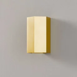 WEVER & DUCRÉ Hexo mini 1.0 Væglampe 11,5 cm guld