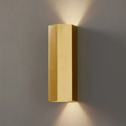 WEVER & DUCRÉ Hexo mini 2.0 væglampe 20 cm guld