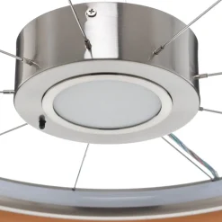 Wheel LED-loftlampe, RGB, sort