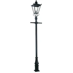 Wilmslow lygtepæl, sort, 1 lyskilde, højde 330 cm
