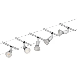 Wiresystem Spice Salt i mat krom, 5'er sæt, 10m