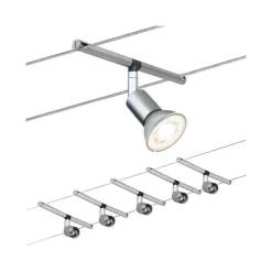 Wiresystem Spice Salt i mat krom, 5'er sæt, 10m