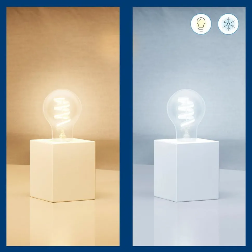 WiZ A60 LED-filamentpære WiFi E27 6,3 W RGBW