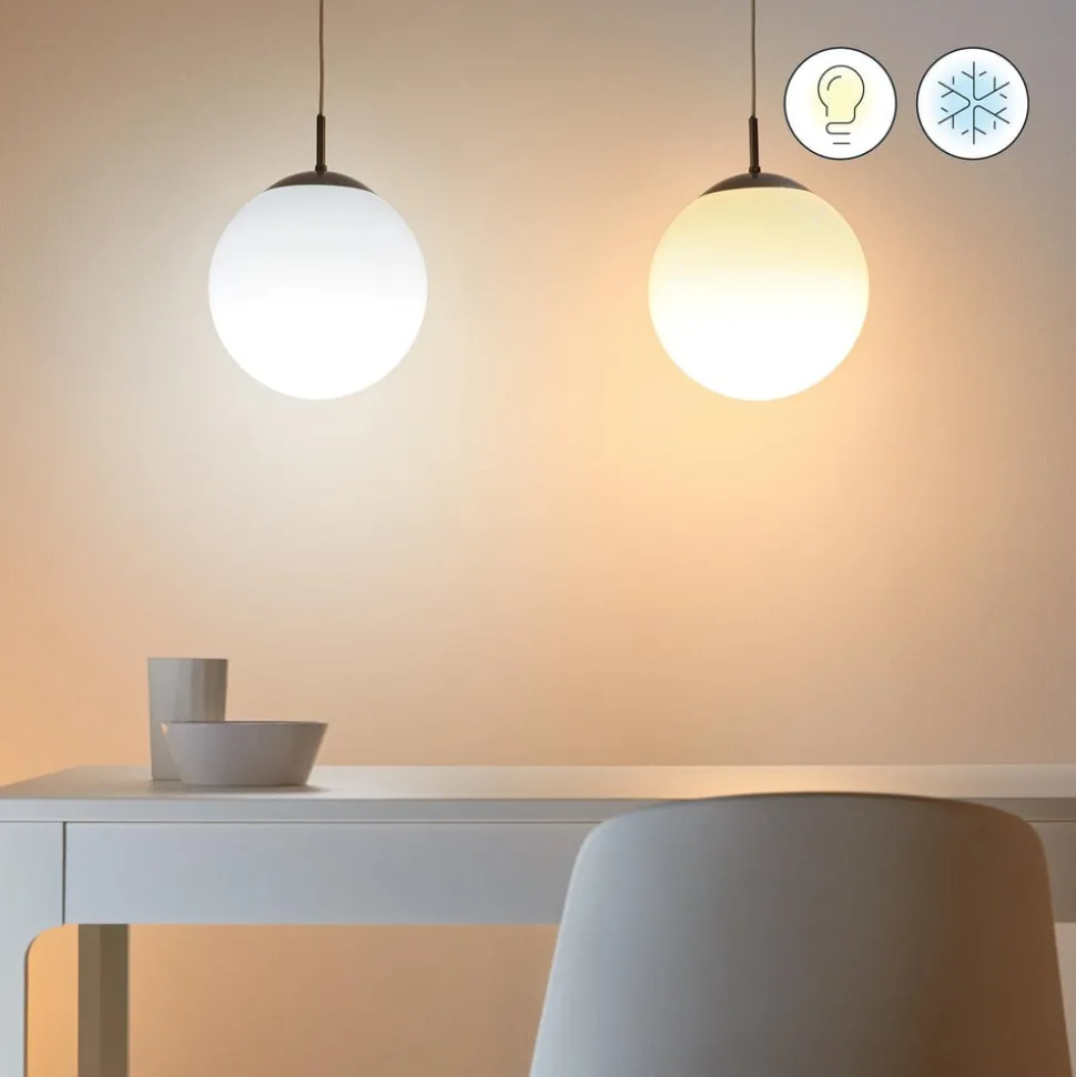WiZ A60 LED-pære mat WiFi E27 8,5W RGBW 2-pak